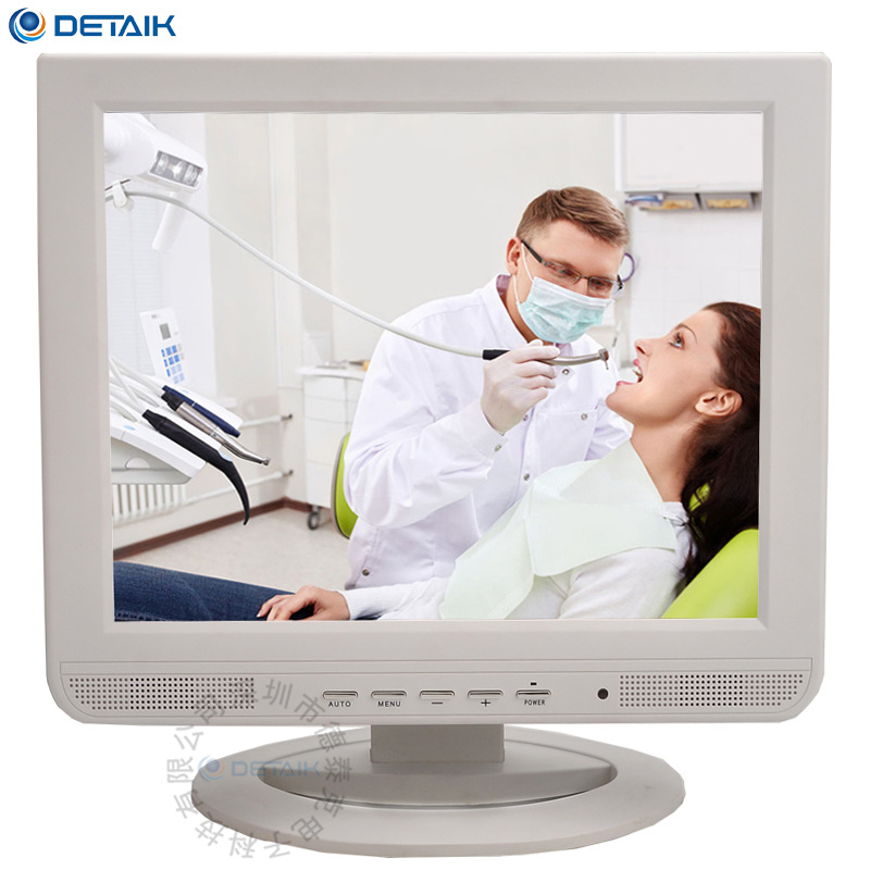 Milky 15 medical liquid crystal monitor Computer screen Square screen VGA Signal Input Can be wall-mounted