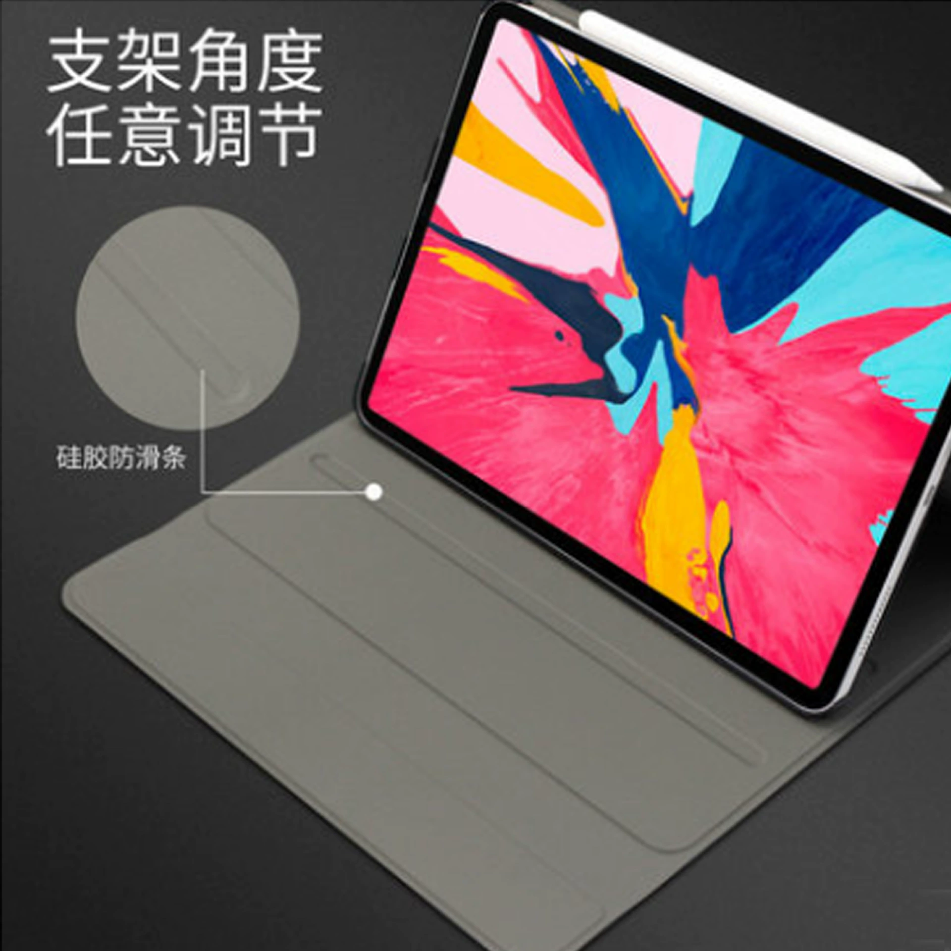 Apple, клавиатура для планшета, защитная крышка, совместимая система хранения, трубка, защита от падения, 11, 11 дюймов