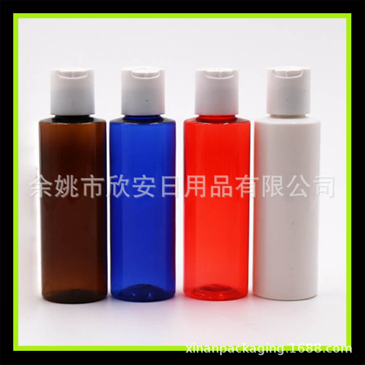 120ml旅行便携分装瓶千秋盖平肩瓶120ml洗洁精瓶 纯露瓶 洗发水瓶