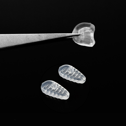 Silicone Air Cushion Non-Slip Nose Pads, Lightweight and Comfortable Nose Pads, Universal Standard Version, Eyeglass Accessories, Simple Packaging