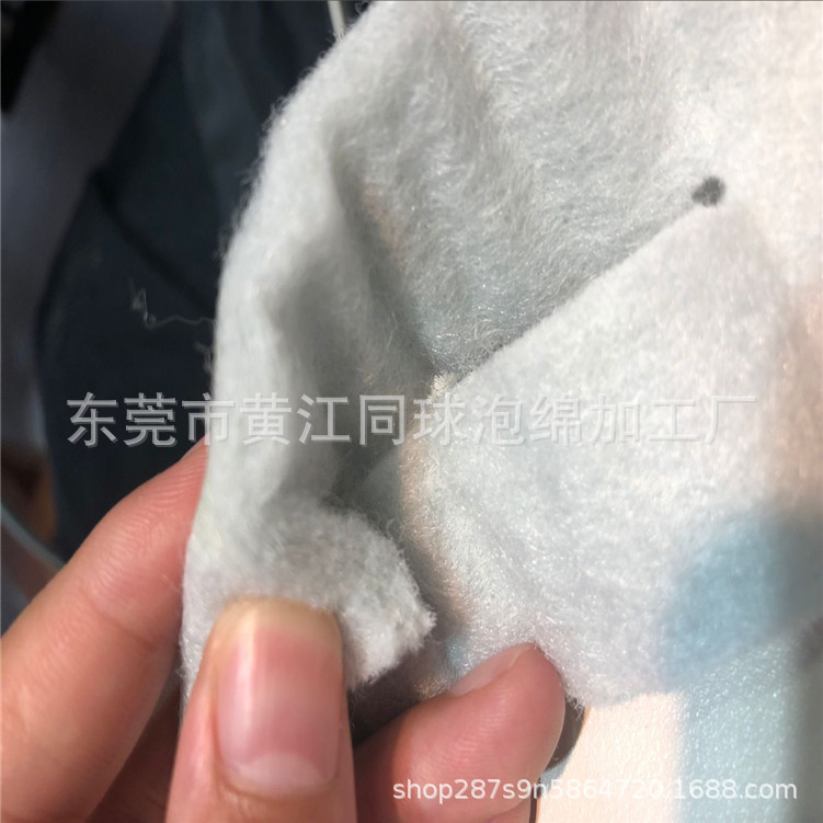 直销 8M白色纳米无纺布针棉清洁海绵擦 理发店烫发隔热海绵片