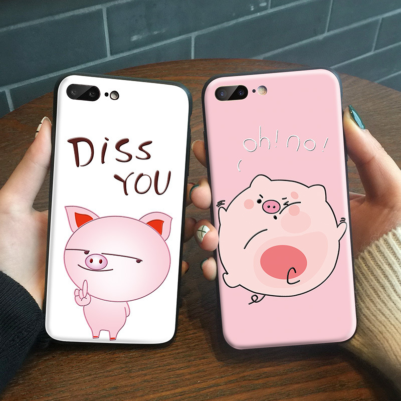 Cute Piglet iPhone 14Pro Max Phone Case Apple 12 Silicone Soft Case 13 Women's All-Covering Drop-Resistant Cute Piglet iPhone 14Pro Max Phone Case Apple 12 Silicone Soft Case 13 Women's All-Covering Drop-Resistant