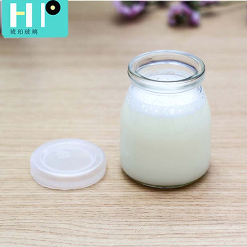 厂家供应布丁杯100ml批发酸奶杯 果冻牛奶杯 小布丁瓶