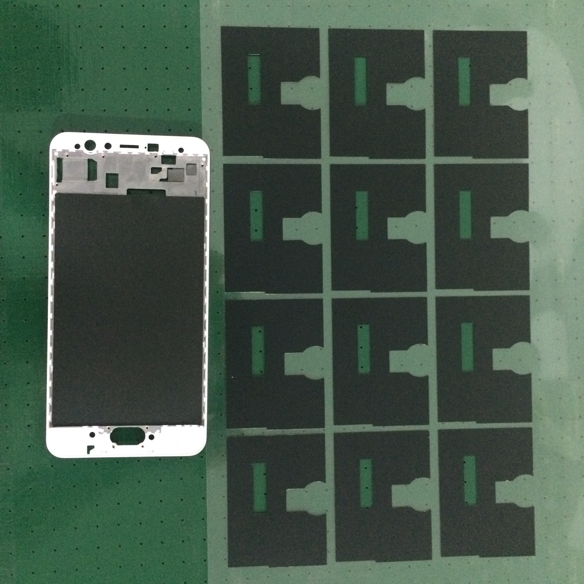 手机散热膜 人工石墨片 包边导热石墨片 可背胶模切