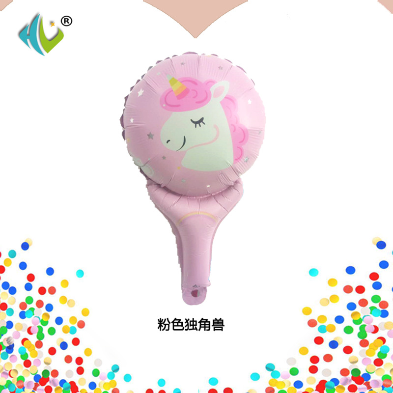 粉色圆球独角兽