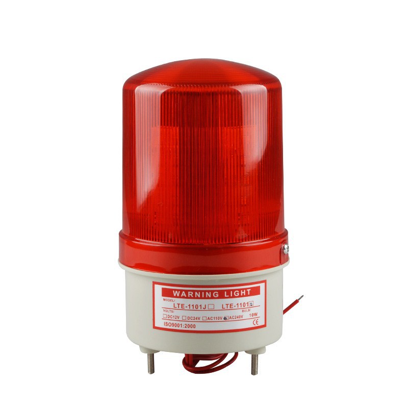 LTE-1101警示灯 旋转灯 小型旋转警示灯不带声音12V 24V 厂家直销