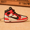 Air Jordan1 generation sneakers AJ1 KeyChain off White joint dark brown inverted keychain