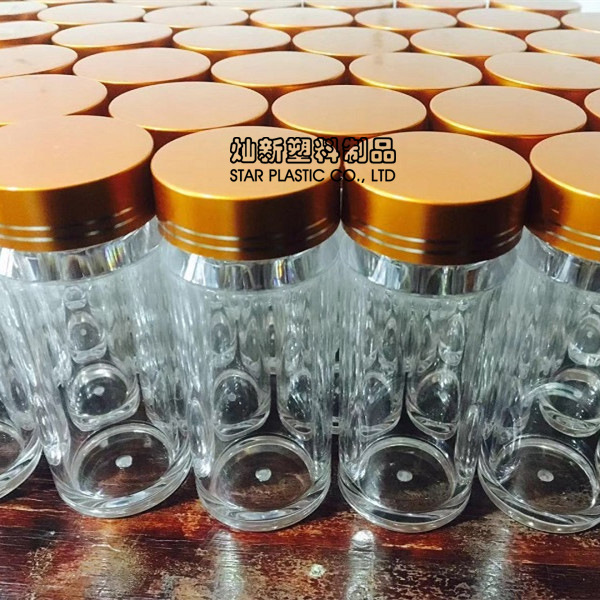 保健品瓶透明塑料瓶药瓶胶囊瓶藏红花瓶海参瓶子玛卡瓶批发定 制