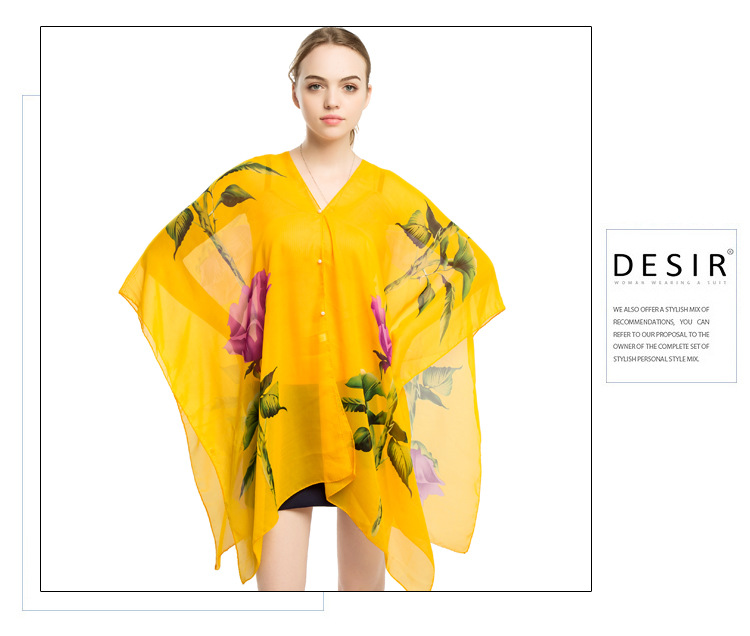 跑江湖丝巾批发 义乌围巾厂家 珍珠扣披肩厂家