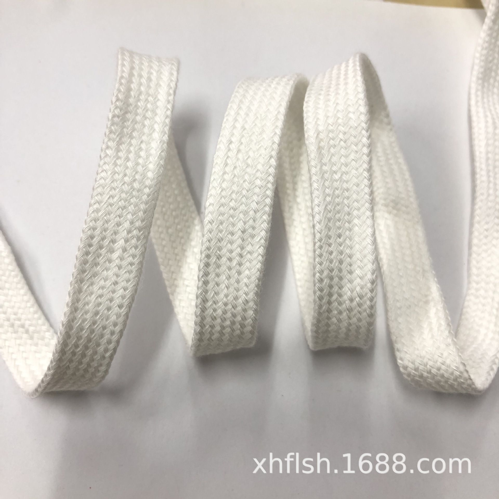 服装辅料优质DIY手工1.2-1.5cm空心扁丝光棉绳织带裤腰带帽绳