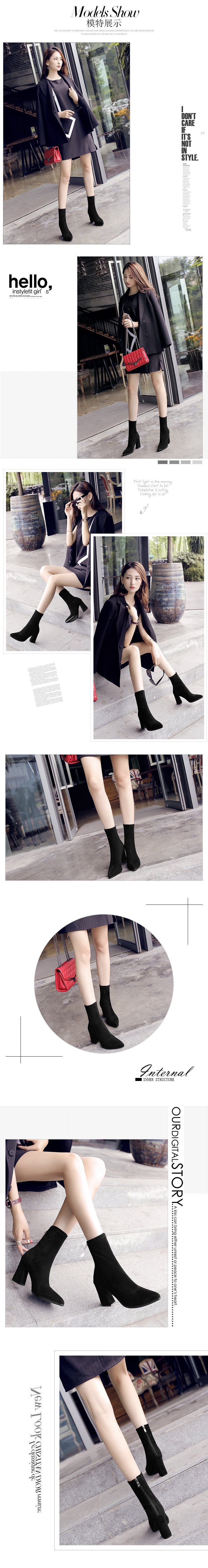 Bottes femme en Daim - Ref 3355496 Image 9