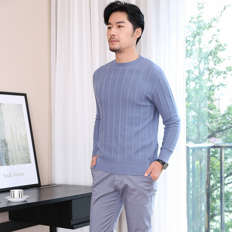 2018 Autumn and winter new pattern T-shirts thickening Cashmere sweater Cashmere leisure time Socket sweater knitting Base coat