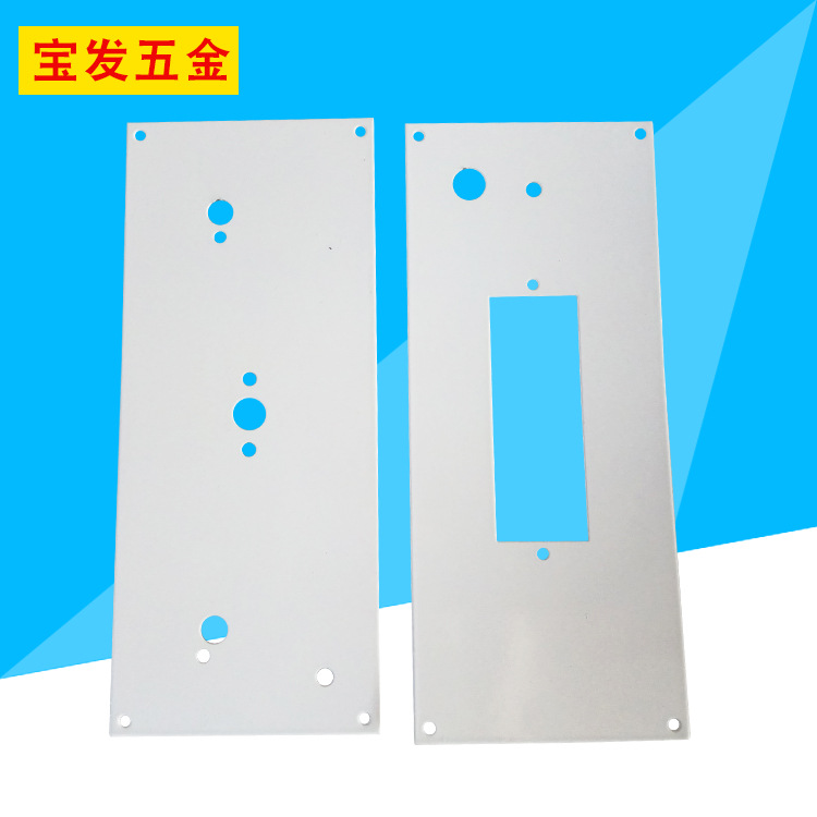 厂家供应 各种平面板切割加工 加工定做各种面板 冲孔 表面处理