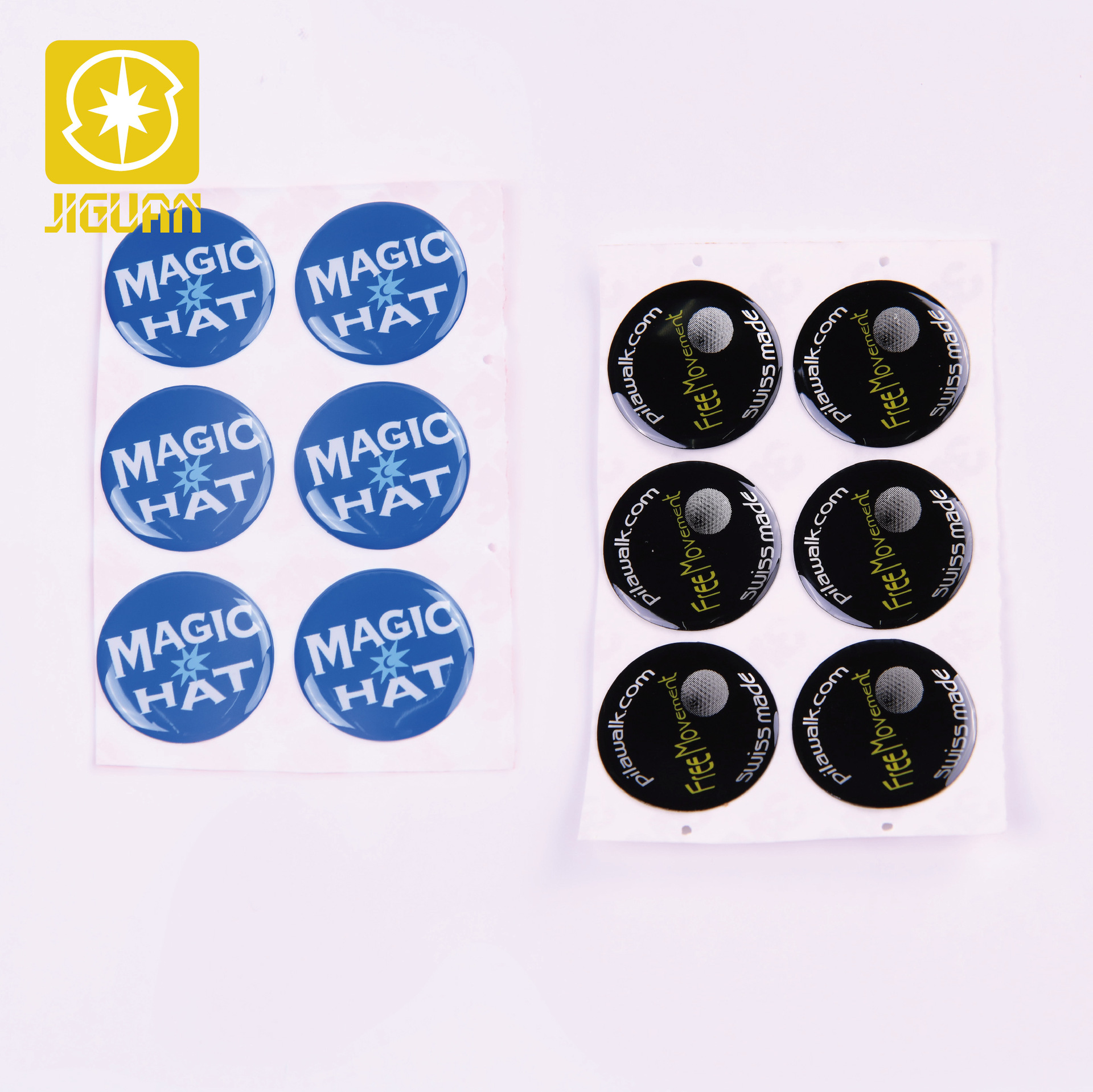 定做水晶滴胶LOGO|产品滴胶LOGO|标贴滴胶LOGO|彩色滴胶LOGO