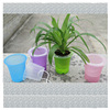 Plastic flower pot automatic water absorption laziness hydroponic planting without soil cultivation pots color -free water -free water -free water storage pot