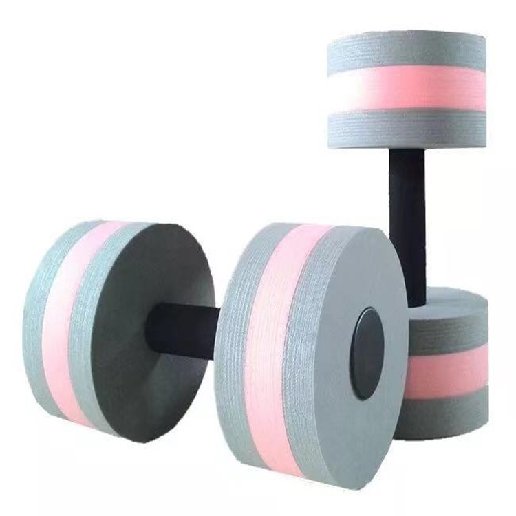 廠家直銷男士女士遊泳瑜伽運動用品兒童健身器材EVA水上漂浮啞鈴