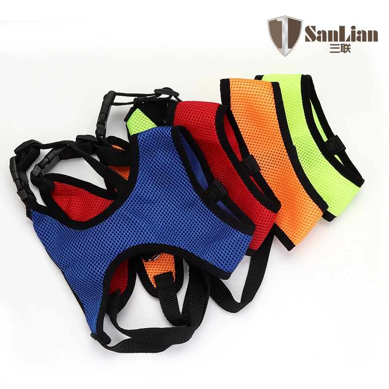 Трансграничная электронная коммерция для собак, грудь и спина, сетка, дышащая, летний, посвященный маленькому пуделю для собак