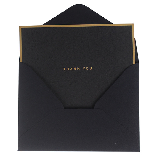 5 Color Blessings Simple Creative Greeting Card Matching Envelope Message Card Birthday Wishes Mother’s Day Matching Envelope