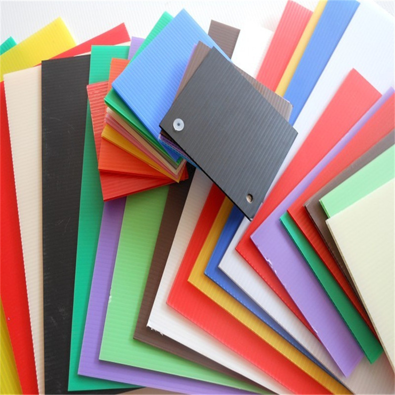 供应新加坡 马来西亚建筑装修保护瓷砖PP2MM白色中空板 万通板