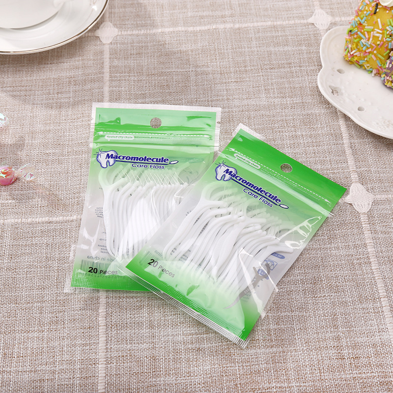 Superfine pull baby Floss stick Teeth Cleaner children Flat wire Tiya Xinhui 20 Floss only