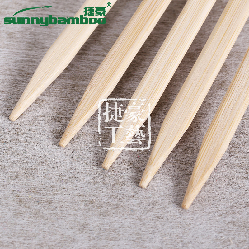 High-quality, thick, single-pointed, flat-string bamboo skewers for barbecue, multi-purpose skewers for oden, convenient bamboo skewer barbecue fork manufacturer wholesale detail image 7