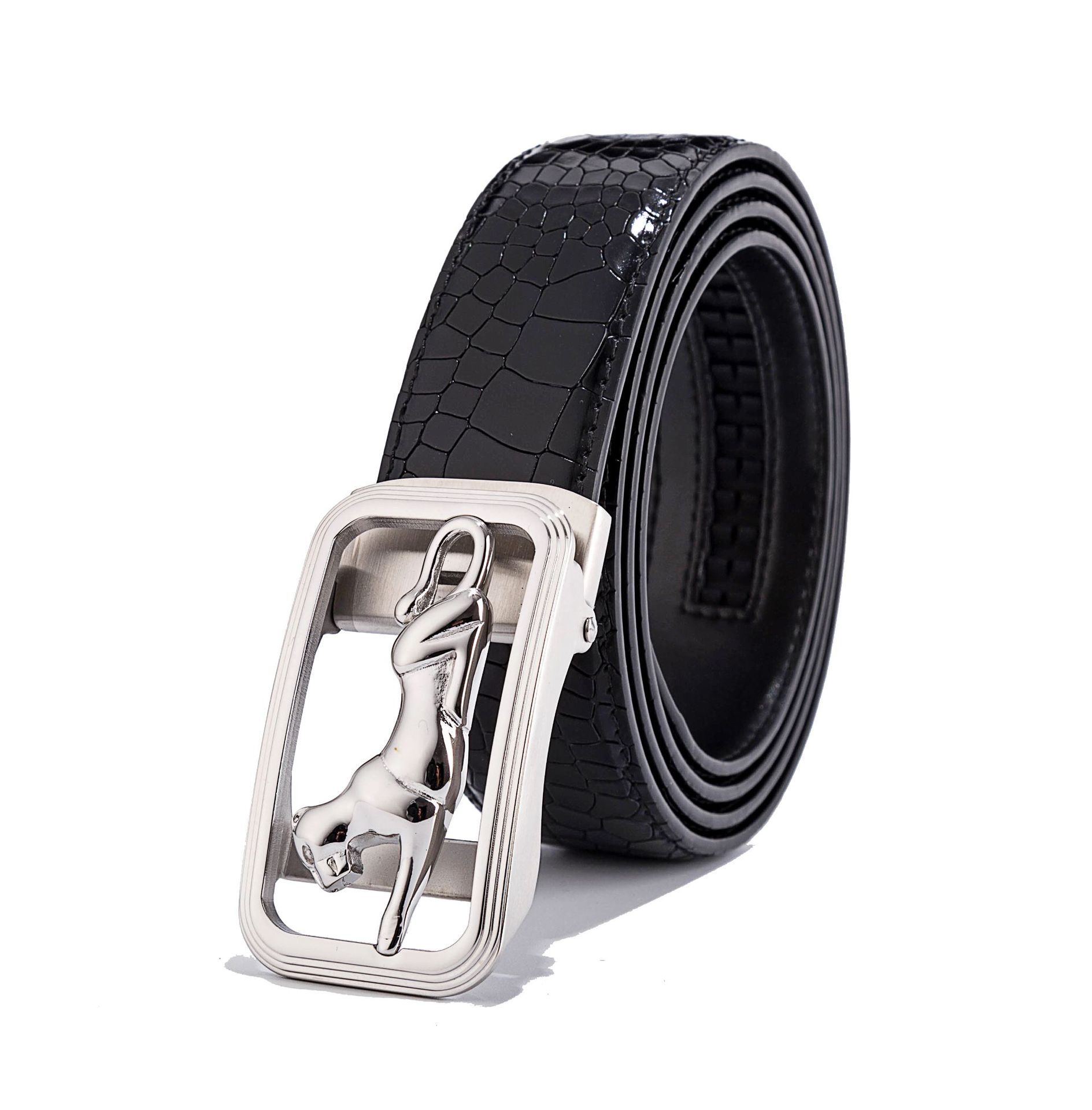 Elite quality double-sided import leather belt