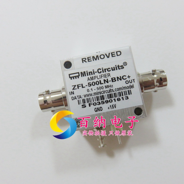 正品 ZFL500LNBNC+ 0.1500MHz 射频低噪声放大器 一站式配单阿里巴巴