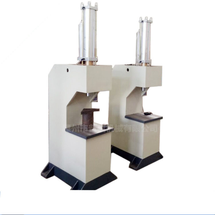 销售气动快速单柱液压机 5t气动增速缸油压机 小型液压机