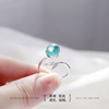 Fashionable ring from foam, accessory, Korean style, internet celebrity, on index finger, Birthday gift