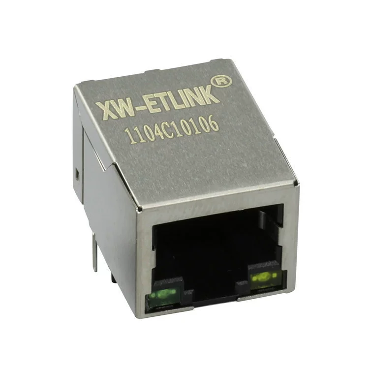 Популярная поставка RJ45 Ethernet трансформатор, гнездо RJ45, прямой/угловой RJ45 разъём