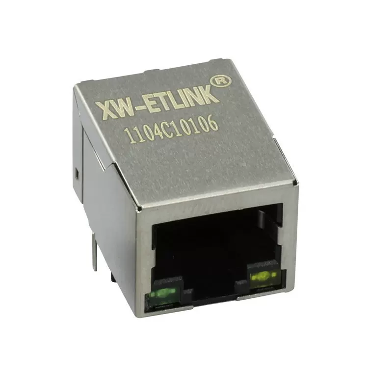 Популярная поставка RJ45 Ethernet трансформатор, гнездо RJ45, прямой/угловой RJ45 разъём