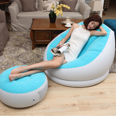 Beanbag Single originality bedroom dormitory deck chair Sofa bed Siesta leisure time inflation chair wholesale