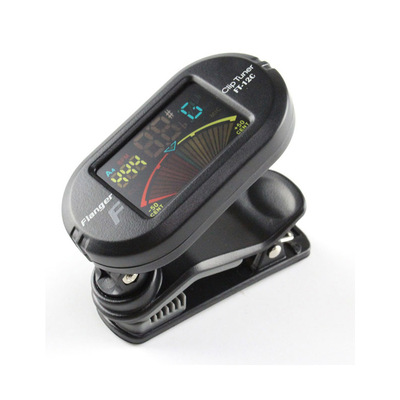 跨境專供flanger校音器FT12C吉他小提琴尤克裏裏通用彩屏調音器