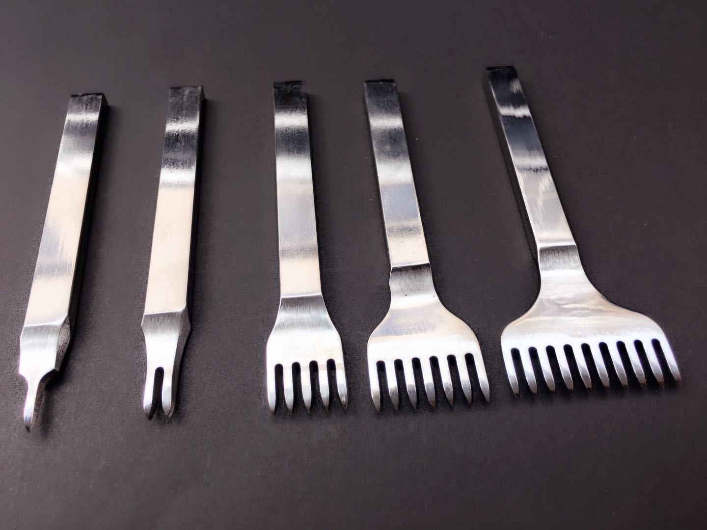 高档GY古月白钢菱斩 升级5齿7齿10齿菱斩4mm齿宽2mm