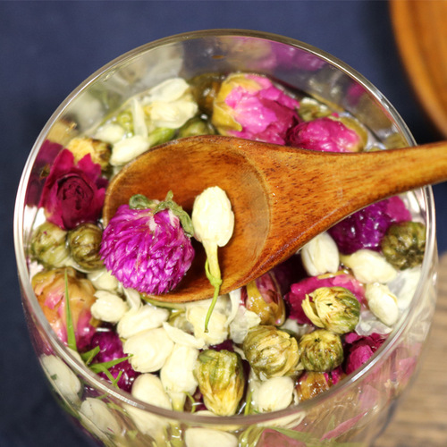 Holiday Meeting Gift Handout Tea Flower Tea Chrysanthemum Tea Set of 6 Bottles Rose Tea Gift Box Mid-Autumn Festival