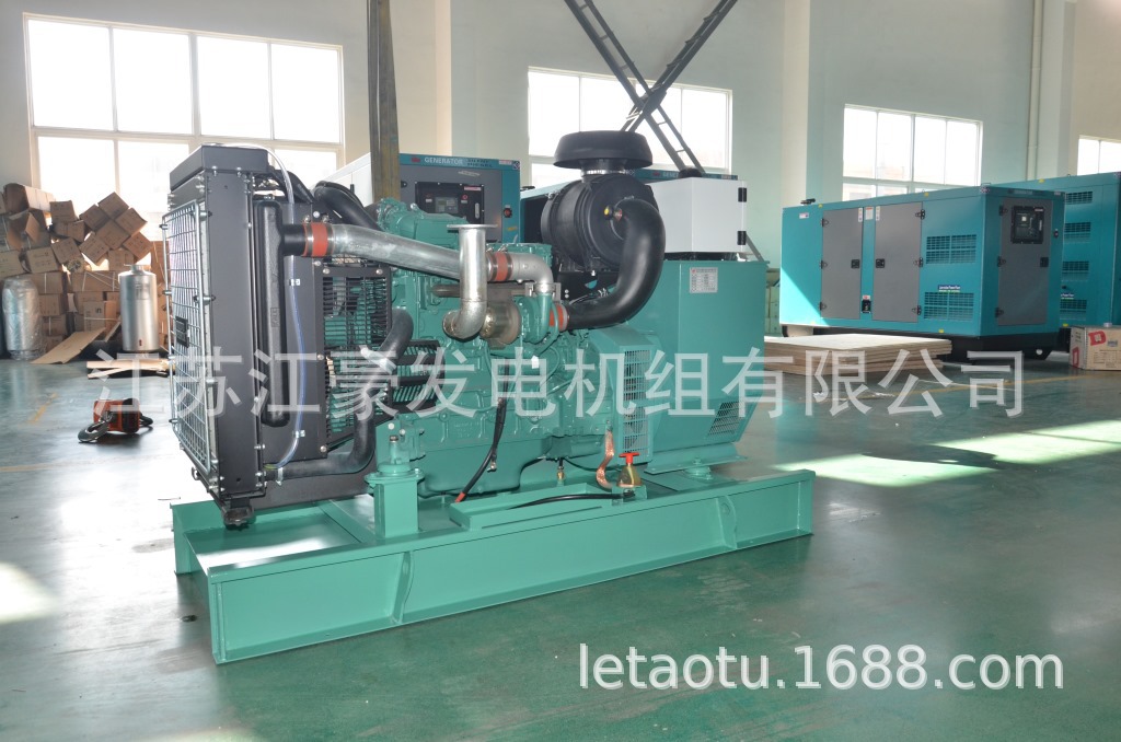 80KW 沃尔沃TAD550GE柴油发电机组 停电之后理想备用电源