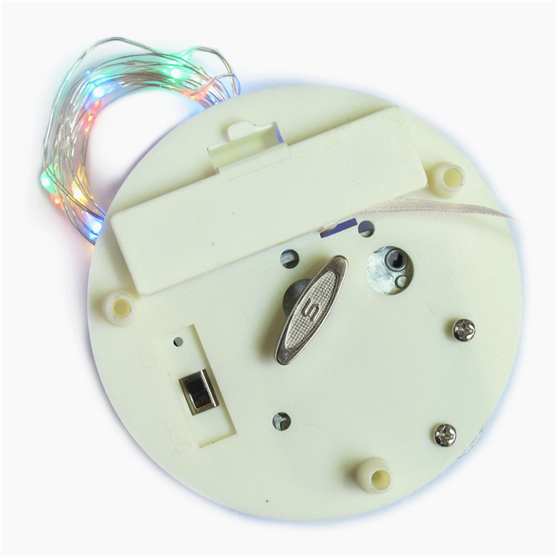 88mm音乐铃底板加闪灯电池盒 音乐盒机芯