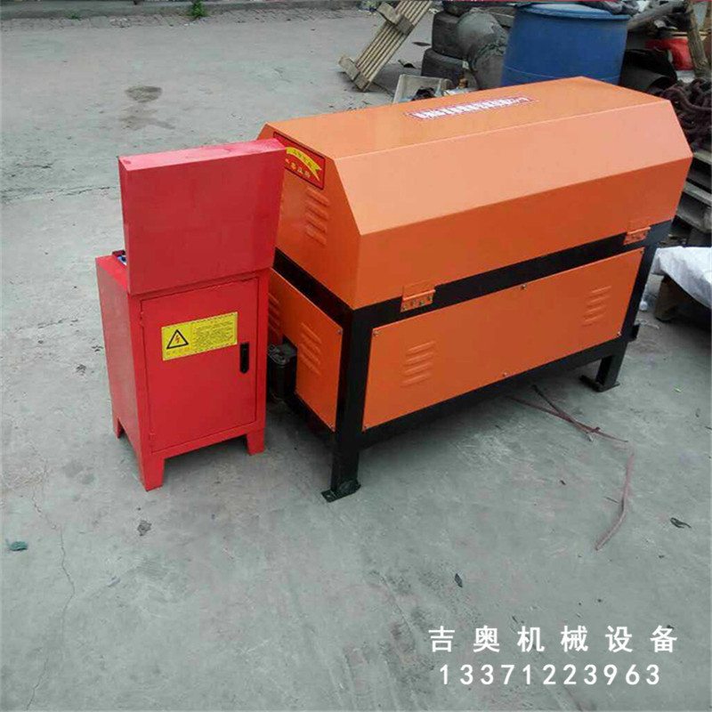钢筋调直机钢筋切断机便携式液压钢筋弯曲矫正机