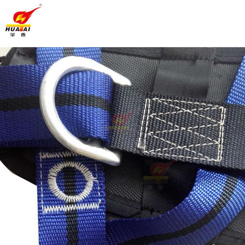 Huatai full-body safety belt, five-point double hook safety belt, wind power special 5-point safety belt buffer bag