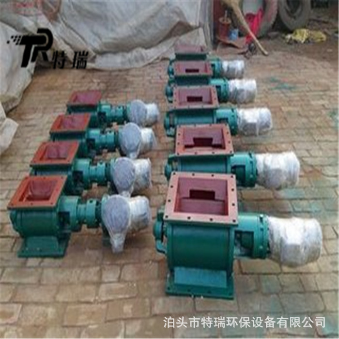 YJD-26不锈钢卸料器 400*400方口卸灰阀焊接异形给料机除尘放料阀