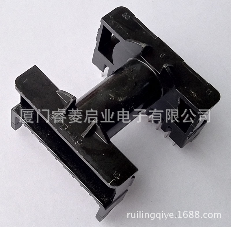 ETD49 卧式 20PIN(10+10) 针距5.0 排距40.8 高42.5(变压器骨架)