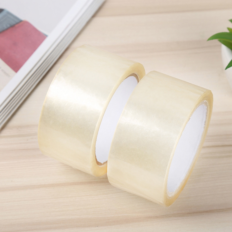 新款透明胶带 封箱胶带宽5.5cm包装胶带快递淘宝打包胶纸一筒批发