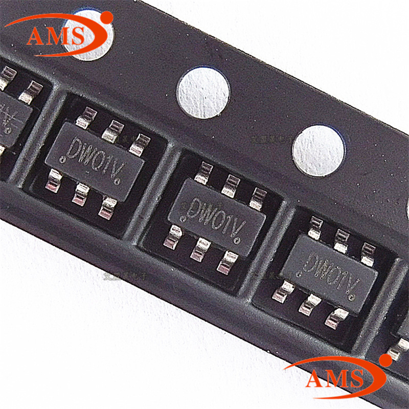 DW01V DW01A SOT23-6贴片 锂电池充电保护IC芯片 FM/富满 DW01