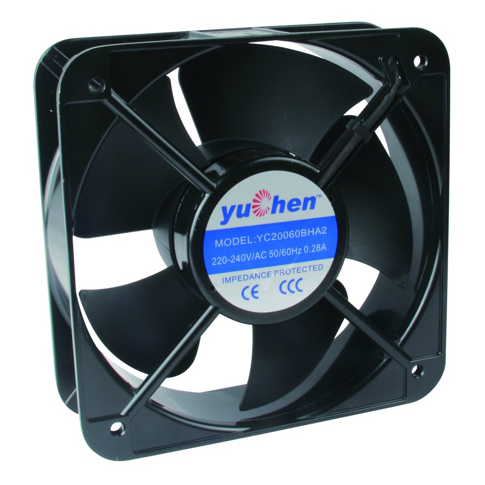 禹臣慧博15050电频上高效散热排热作用的交流风扇150x150x50mm,