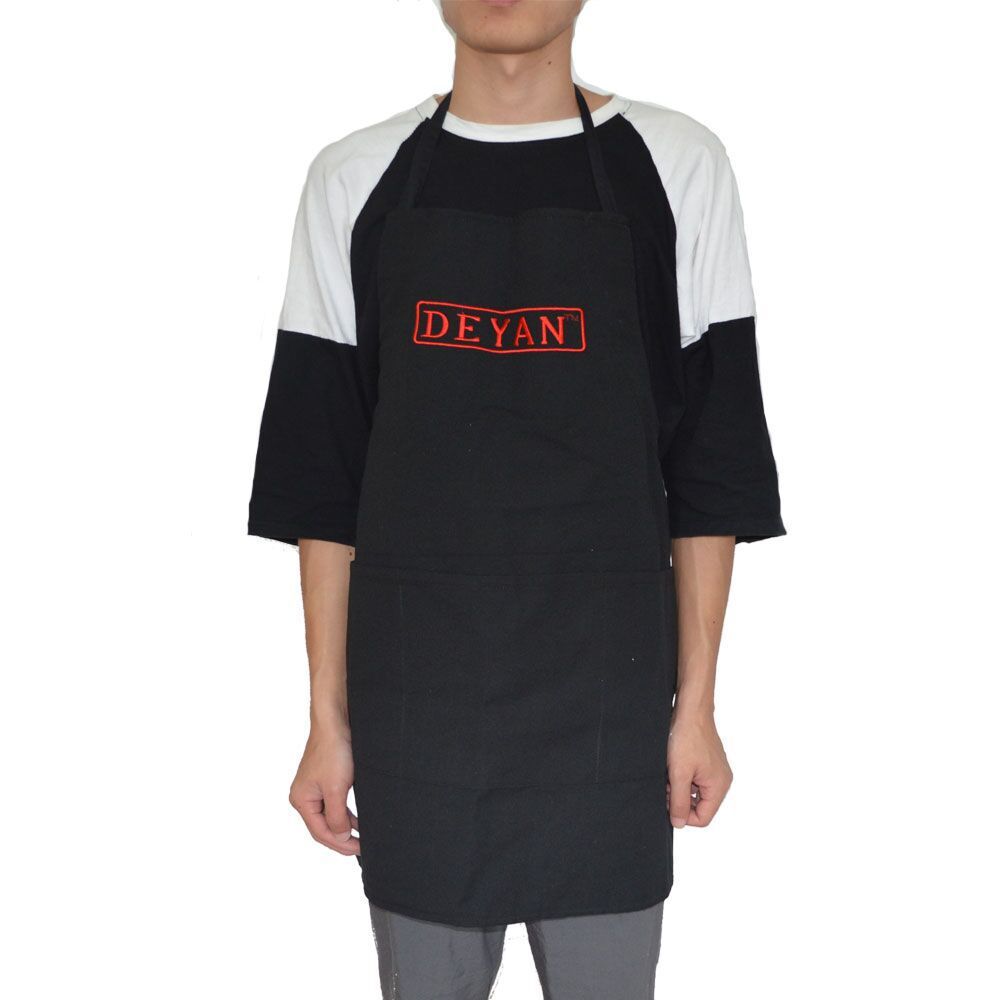 厂家直销围裙LOGO耐高温防割时尚防污围裙可印字男女