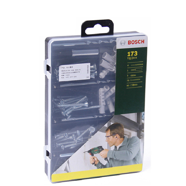 “安装固定”套装~含石工钻头批头膨胀螺丝膨胀管,博世