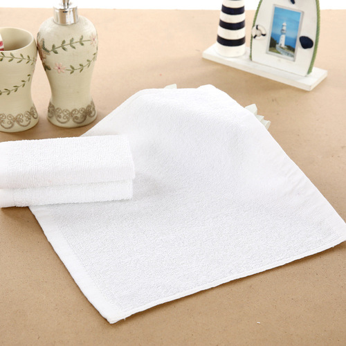 White square towel, hotel hand towel, bath and foot massage square towel wholesale manufacturer wholesale pure cotton