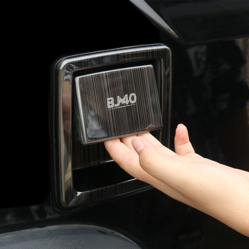 BJ40L car door handle Beijing bj40plus Modified pieces handle Decorative frame bj40 car door protect refit