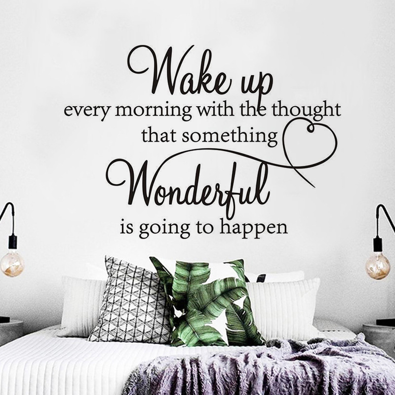 New Wake Up English Proverbs Inspirational Stickers display picture 4