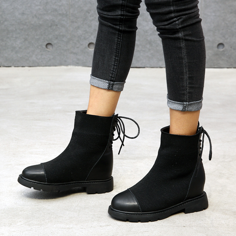 Bottes femme en Tricot - Ref 3355533 Image 3